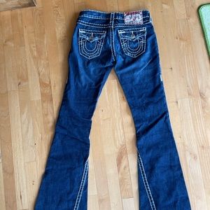True Religion flare bootcut flap back pocket 26